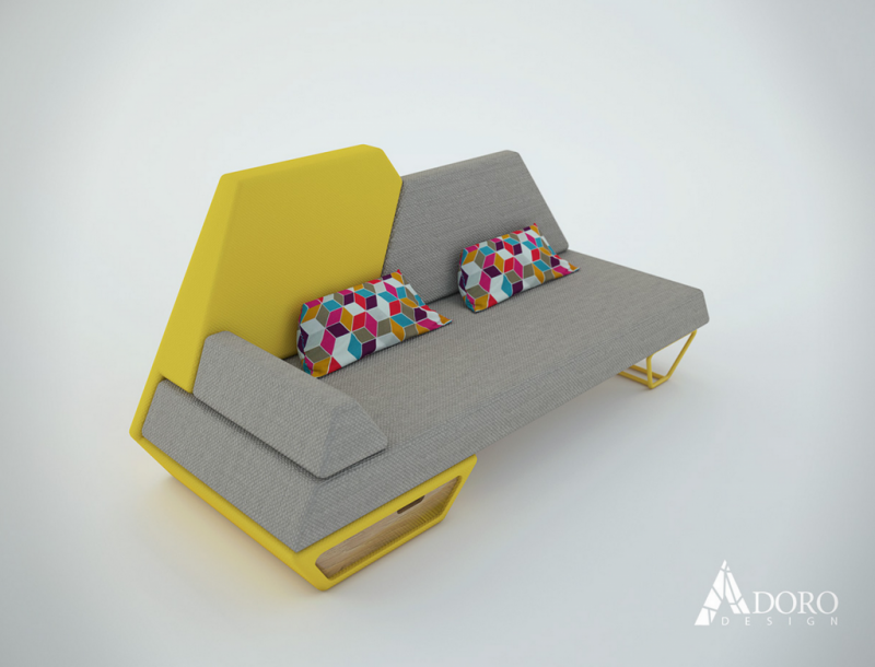 color，geometry，furniture，Home Furnishing，sofa，