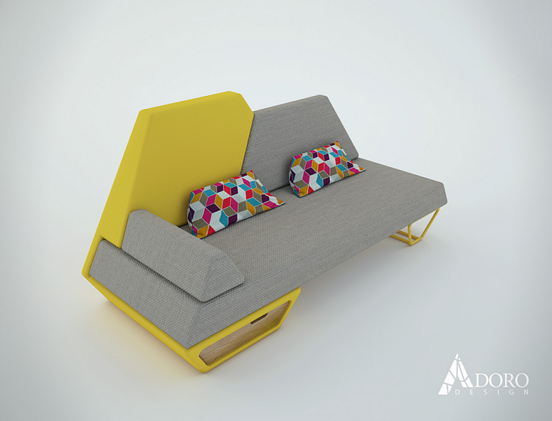 color，geometry，furniture，Home Furnishing，sofa，