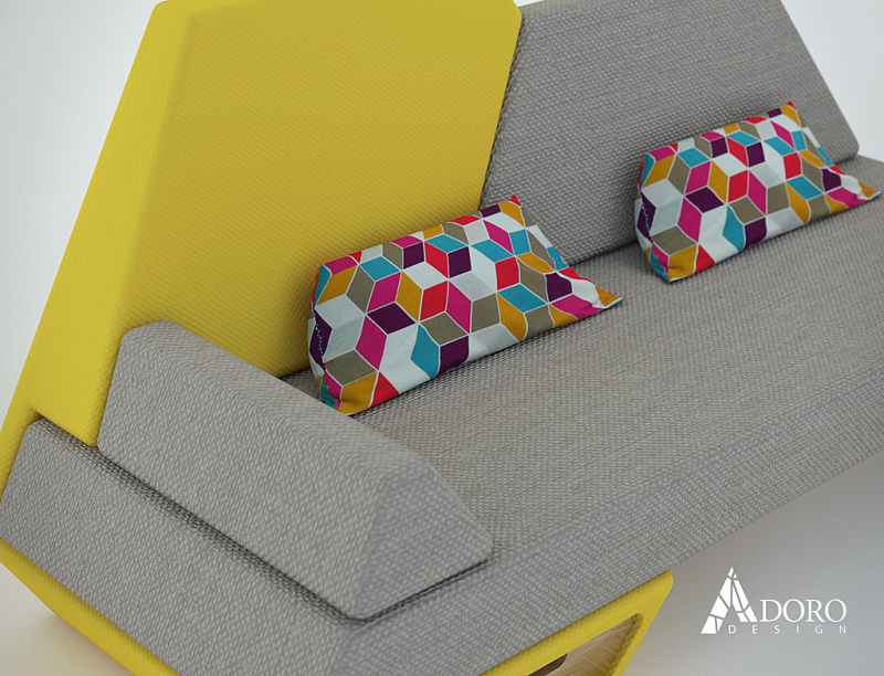 color，geometry，furniture，Home Furnishing，sofa，