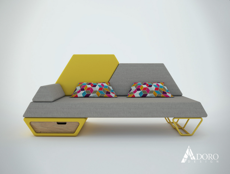 color，geometry，furniture，Home Furnishing，sofa，