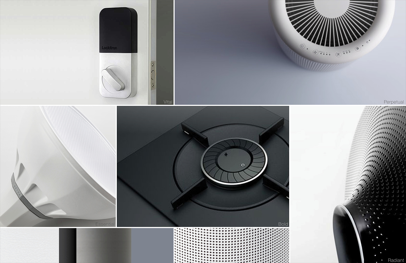Nest Respire，Intelligent air purifier，Household appliances，Gesture control，Magnetic seal，