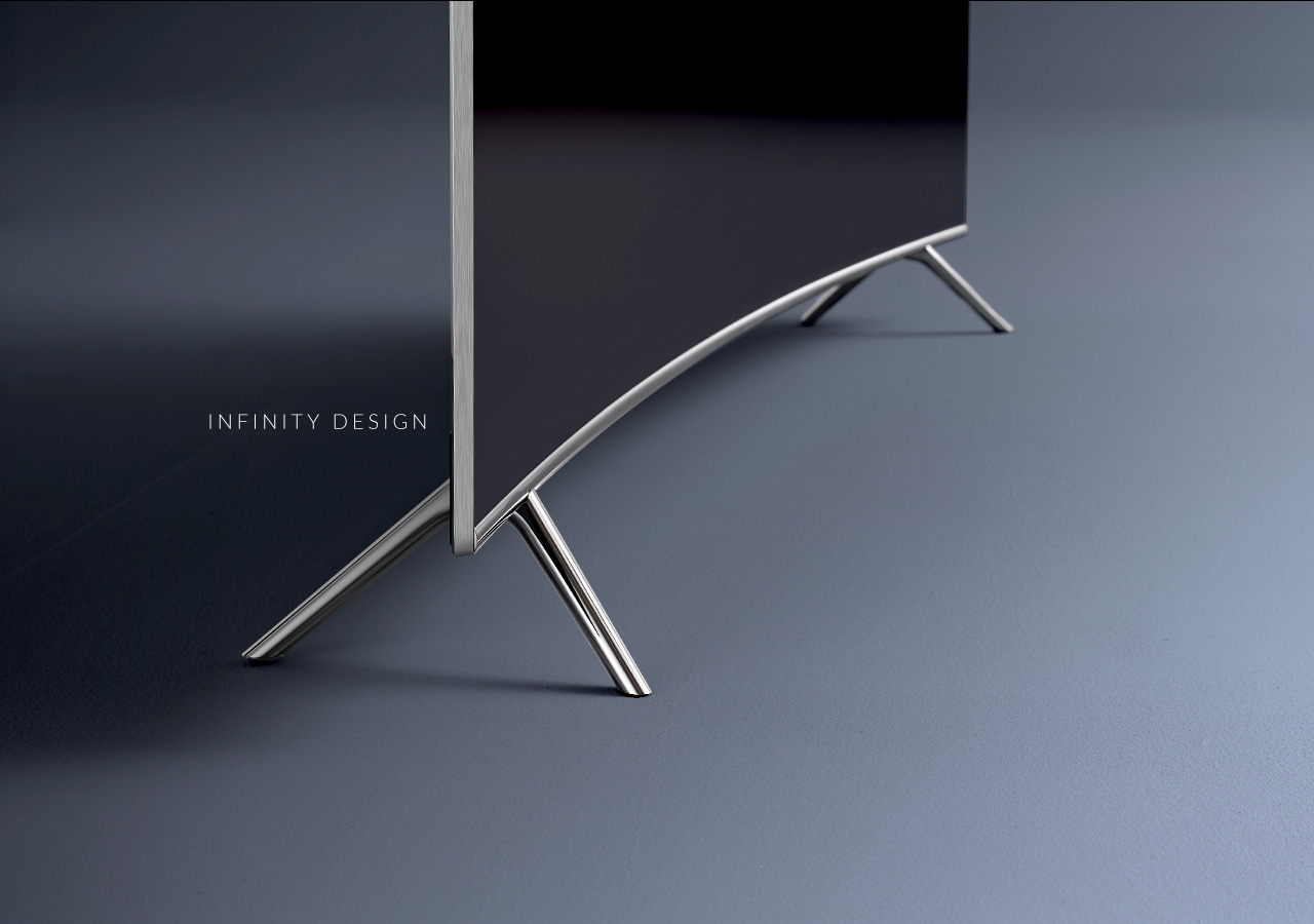 Surface design，TV Design，Samsung，two thousand and sixteen，