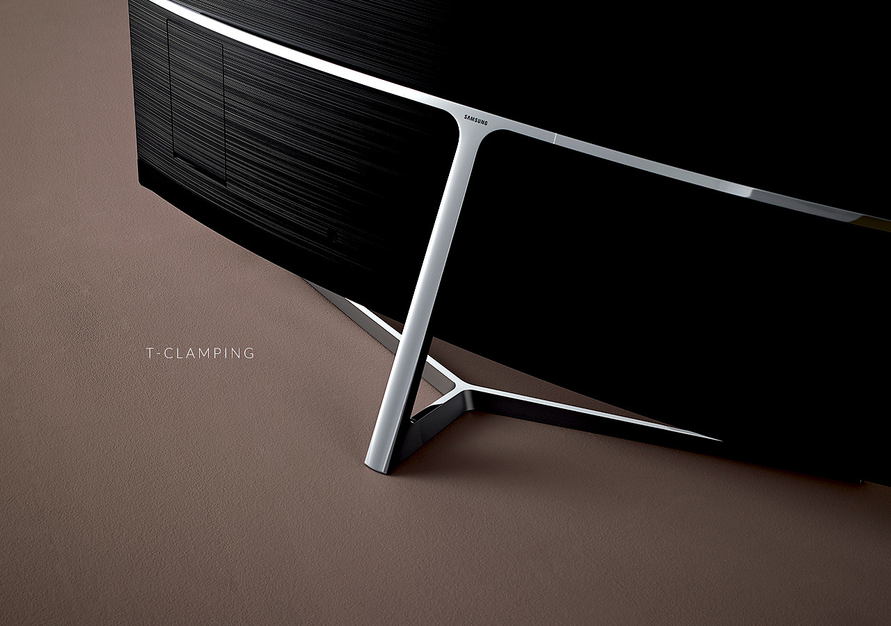 Surface design，TV Design，Samsung，two thousand and sixteen，