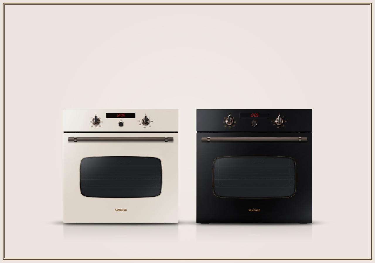 Samsung Neo retro ov，oven，product design，Retro，