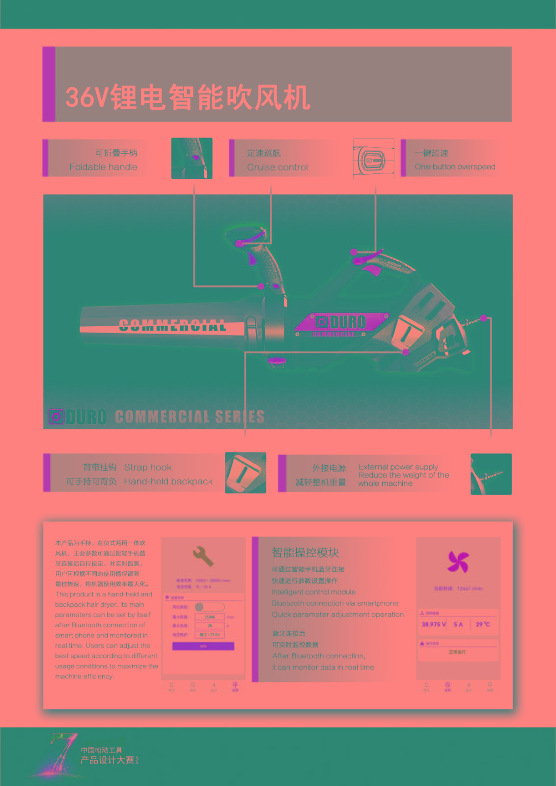 The 7th power tool design competition，