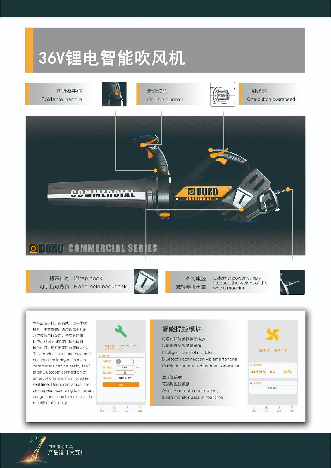 The 7th power tool design competition，