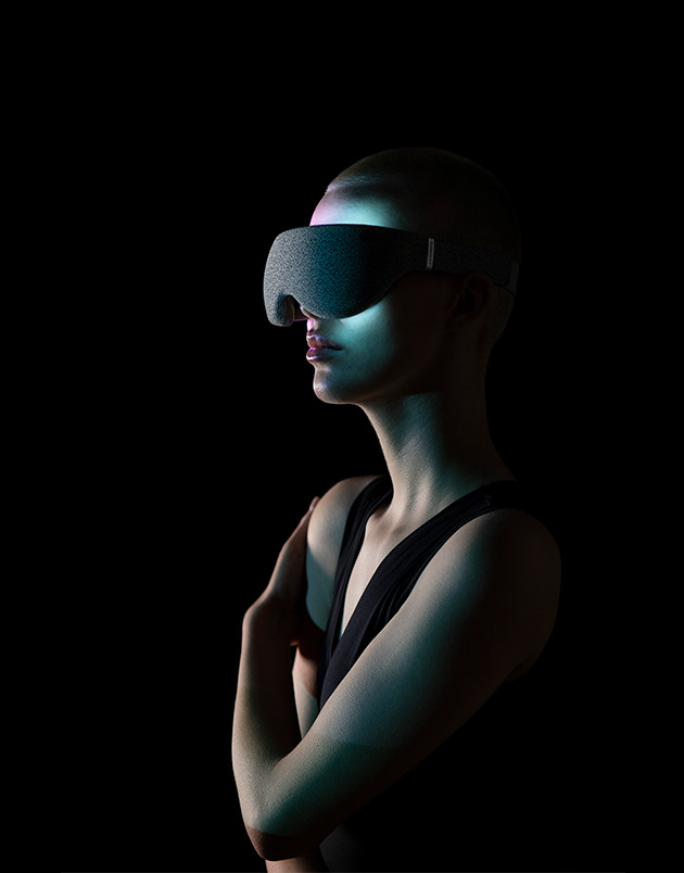 headset，LightVision，meditation，product design，