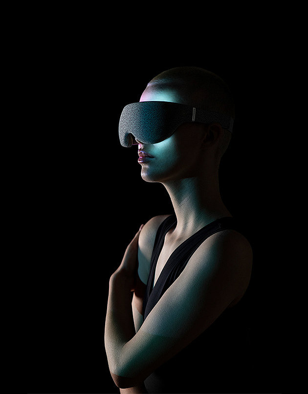 headset，LightVision，meditation，product design，