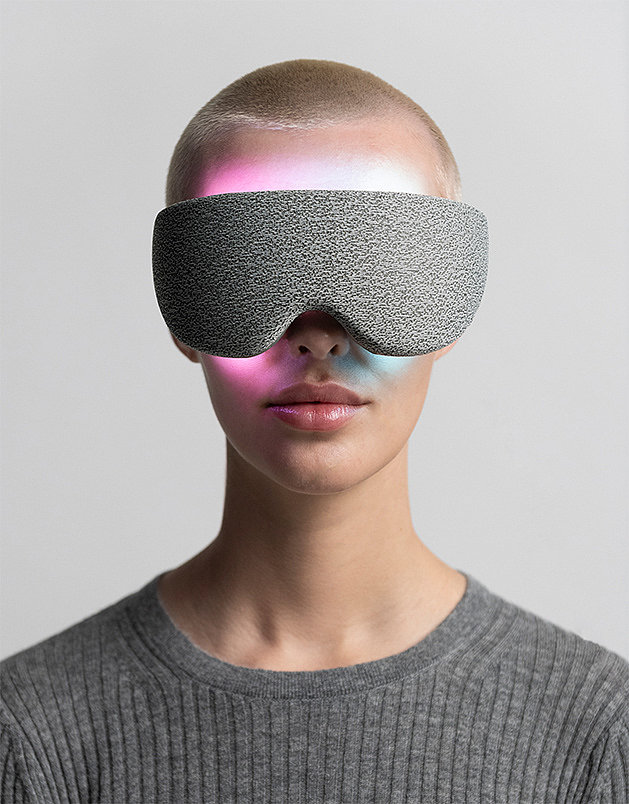headset，LightVision，meditation，product design，