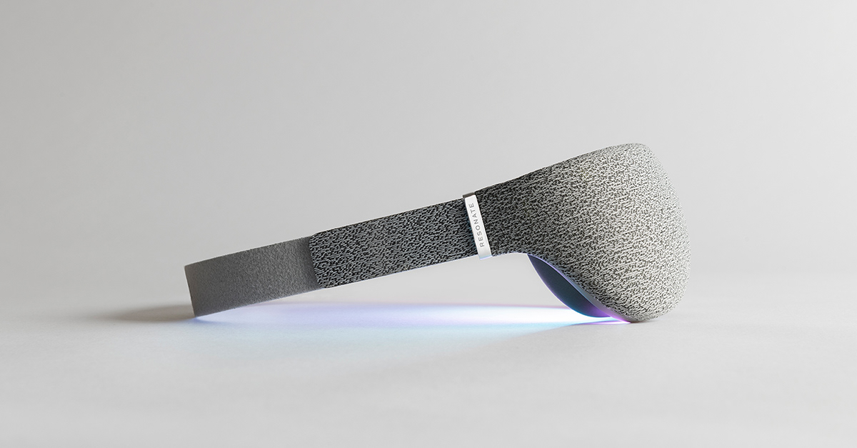 headset，LightVision，meditation，product design，