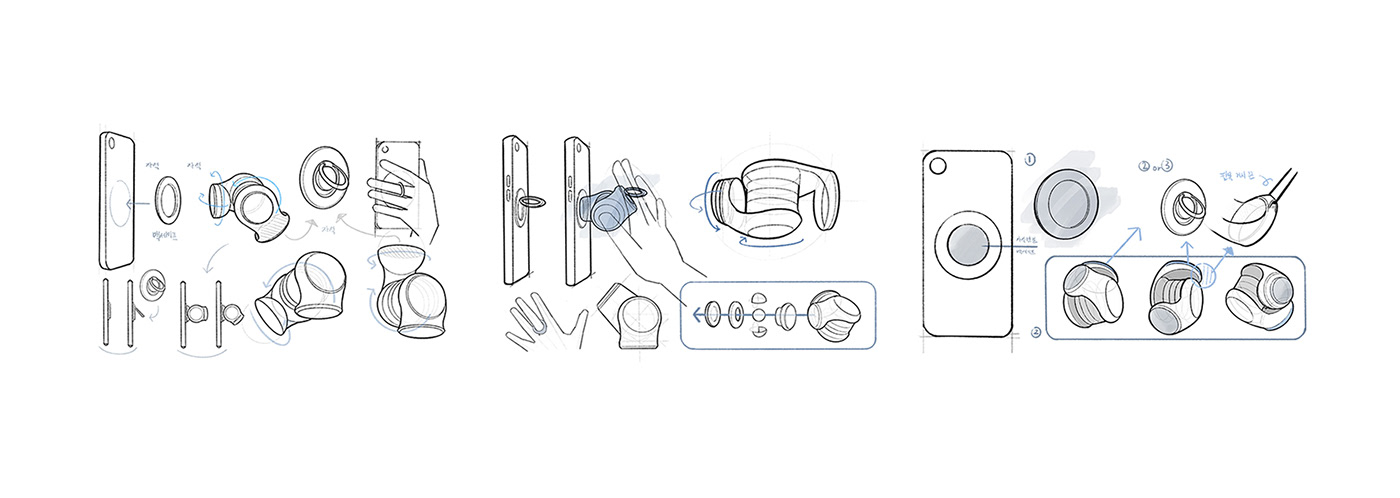 Individual Creator，video，Pan tilt handle，Slim and compact，GIMBAL TOK，product design，