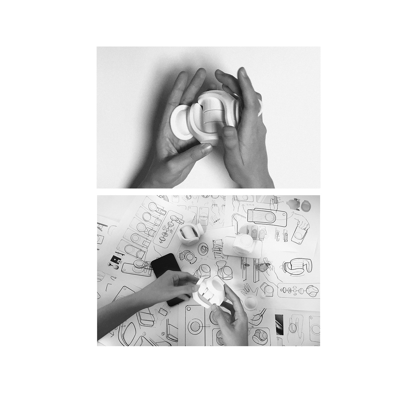 Individual Creator，video，Pan tilt handle，Slim and compact，GIMBAL TOK，product design，