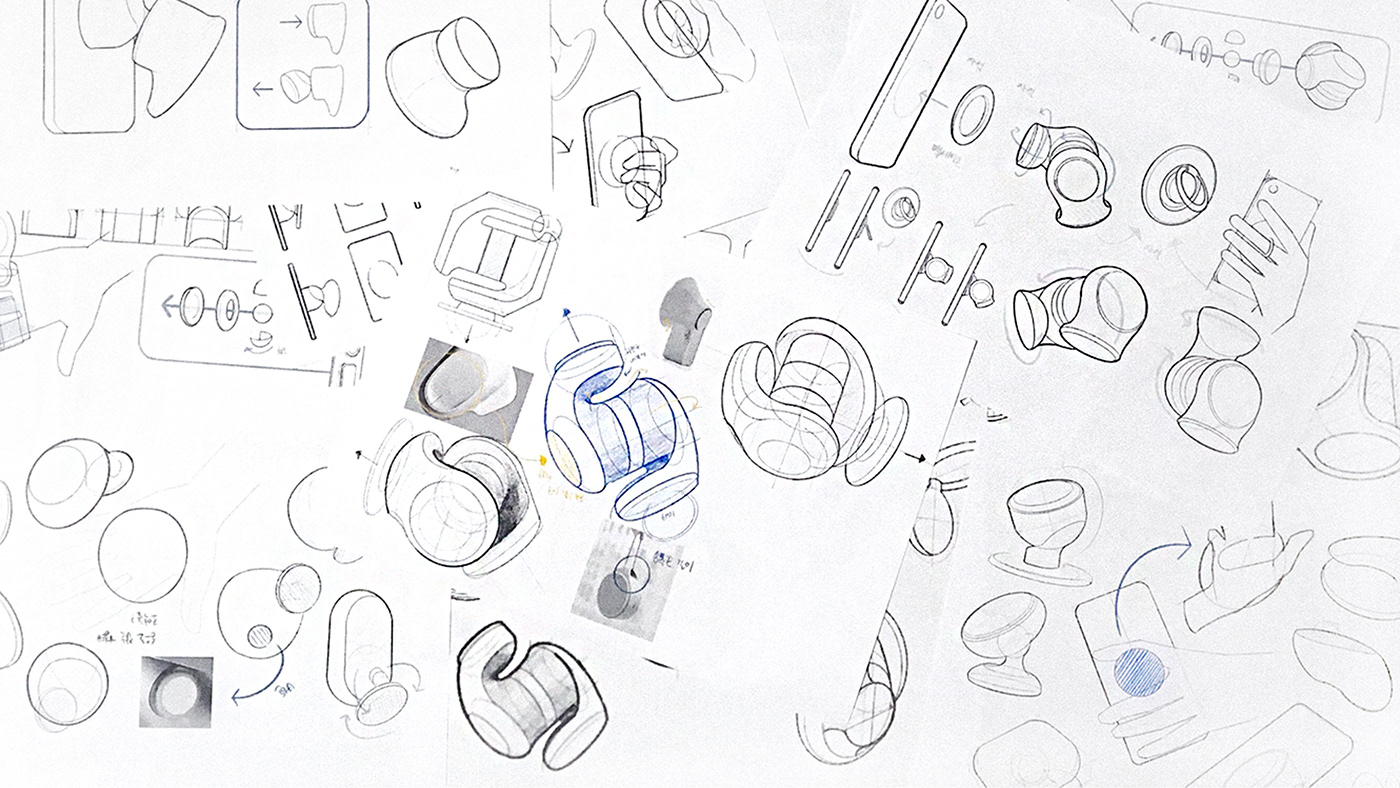 Individual Creator，video，Pan tilt handle，Slim and compact，GIMBAL TOK，product design，