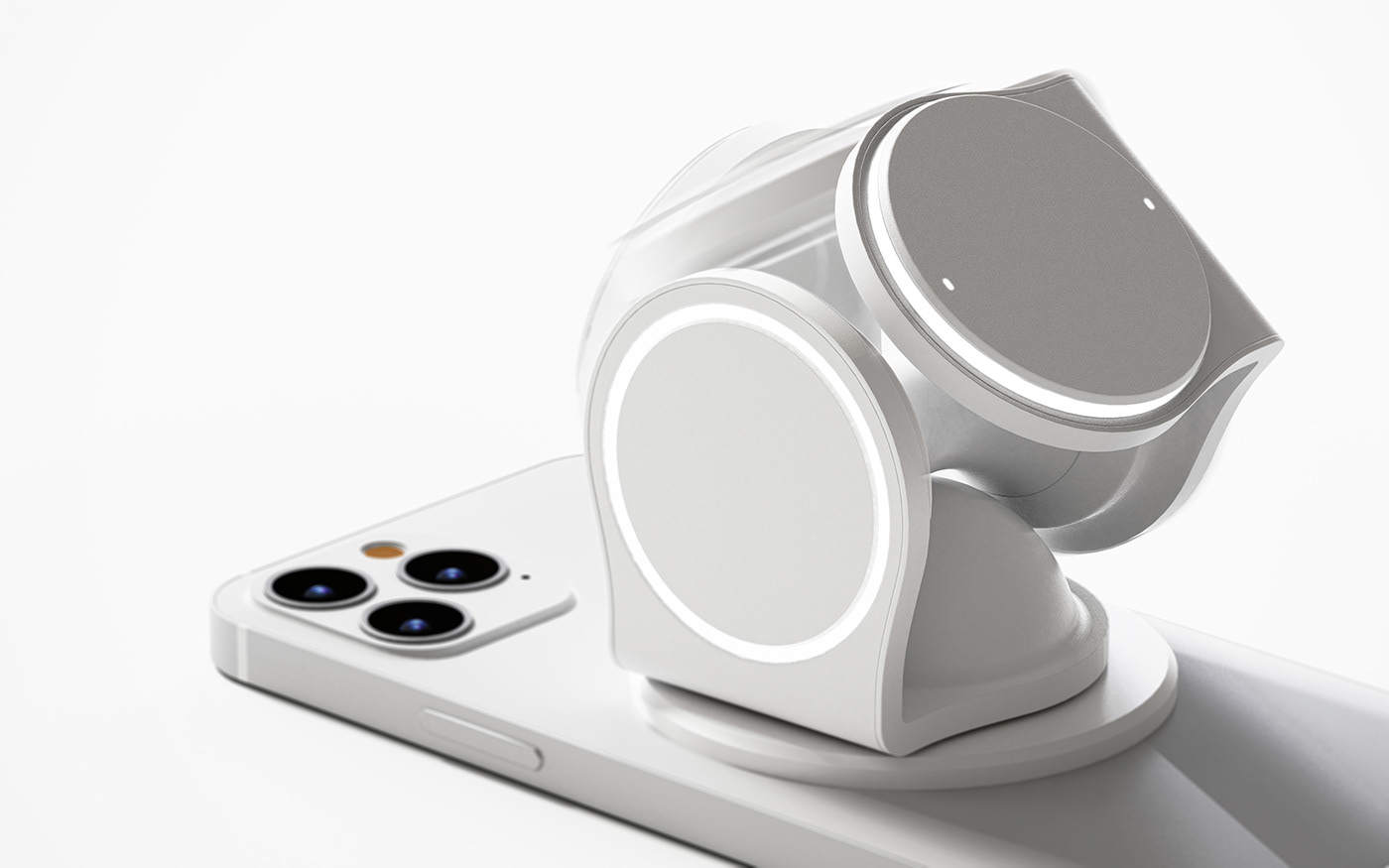 Individual Creator，video，Pan tilt handle，Slim and compact，GIMBAL TOK，product design，