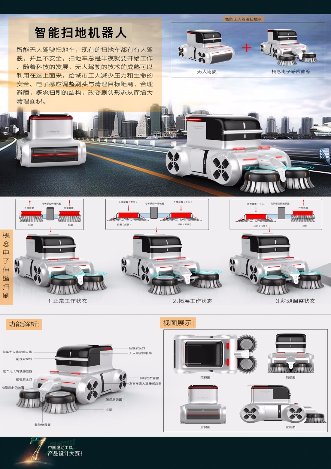 The 7th power tool design competition，