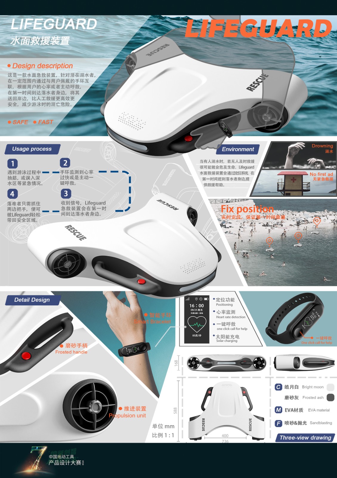 The 7th power tool design competition，