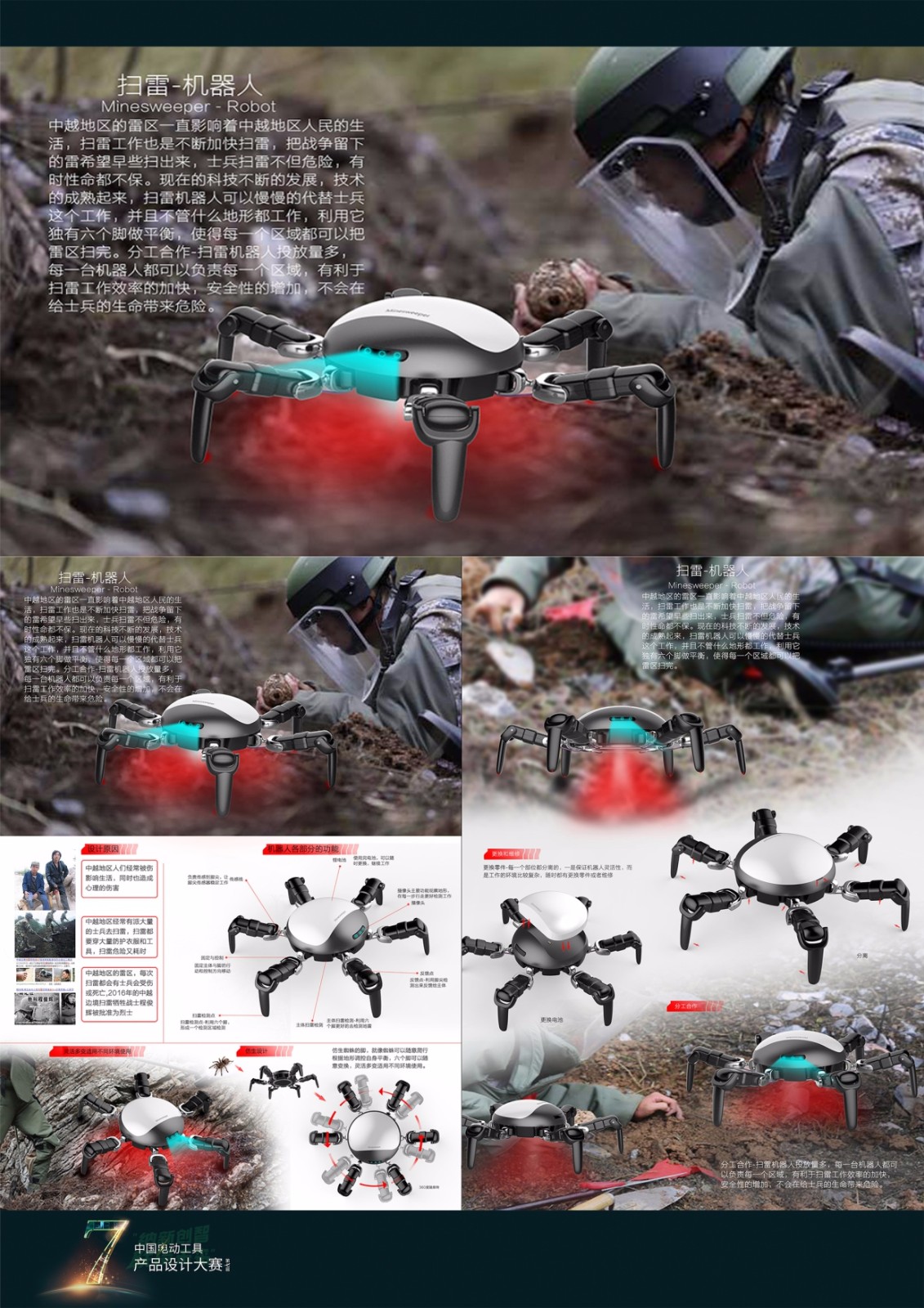 The 7th power tool design competition，