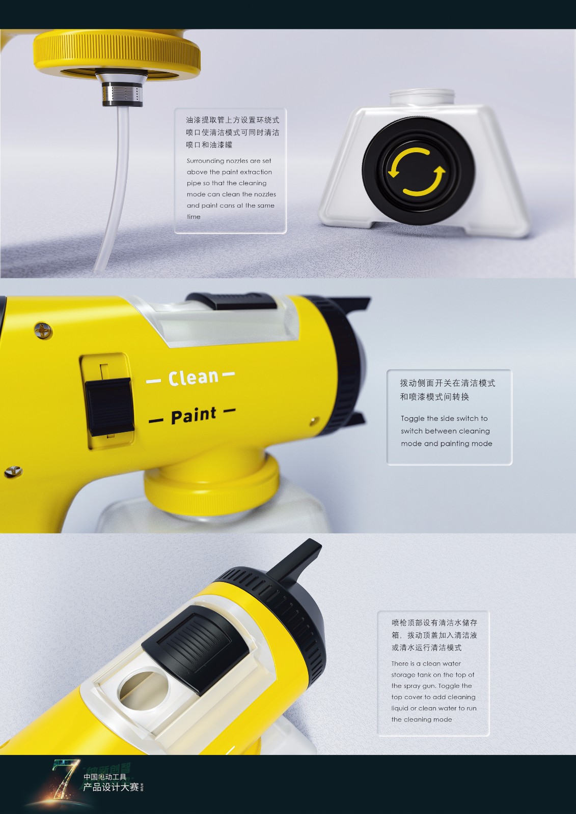 The 7th power tool design competition，