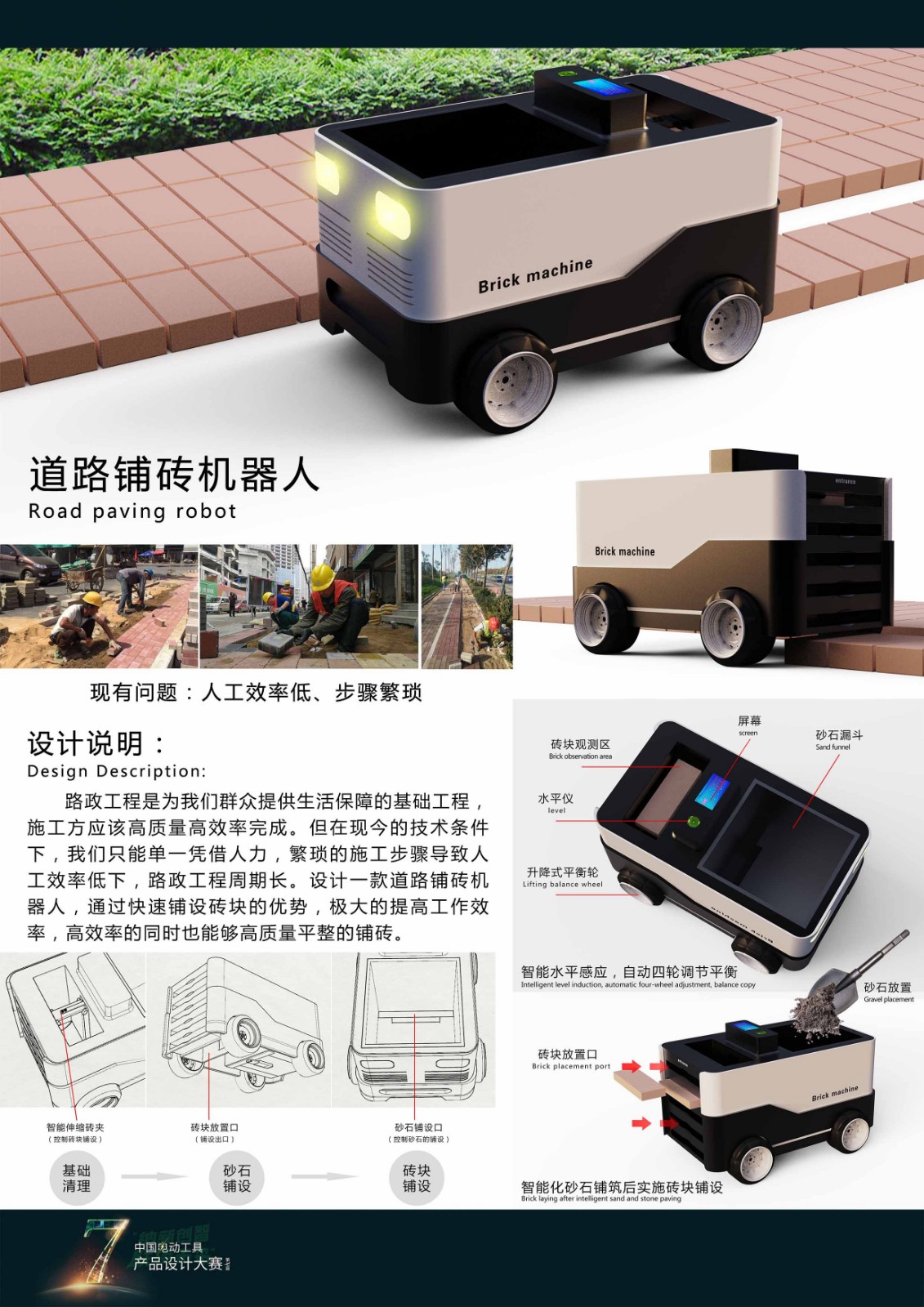 The 7th power tool design competition，