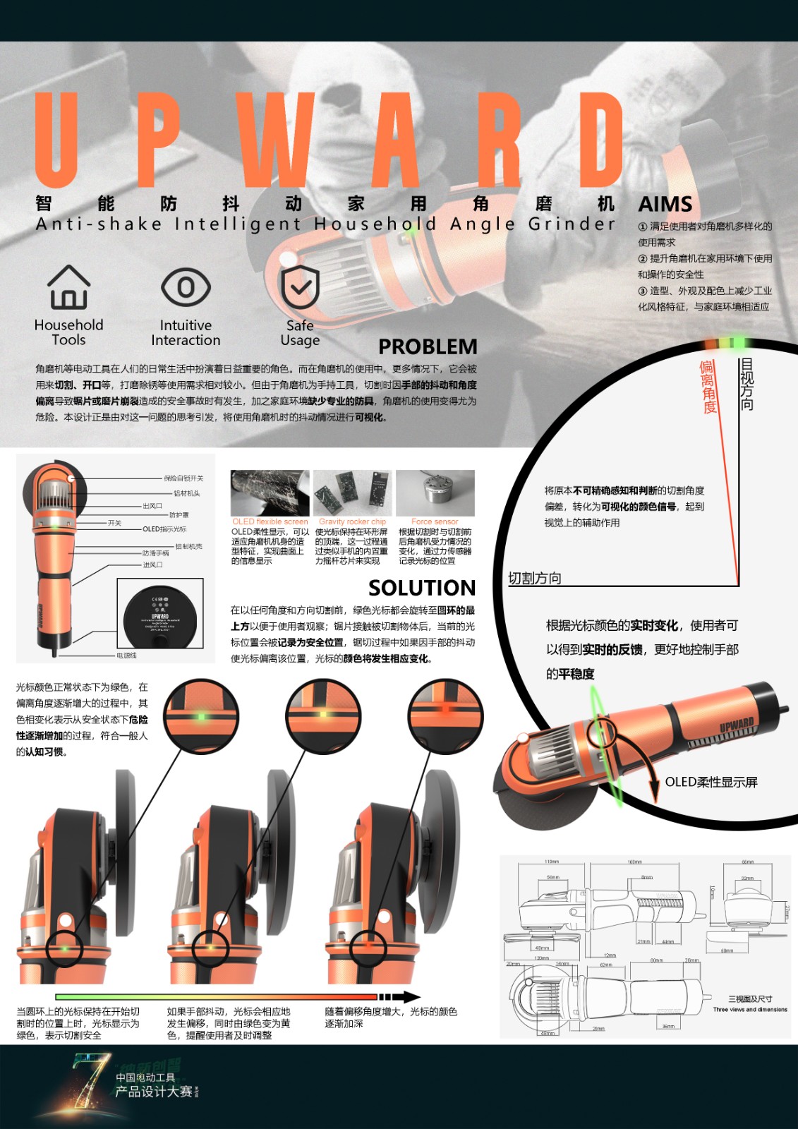 The 7th power tool design competition，