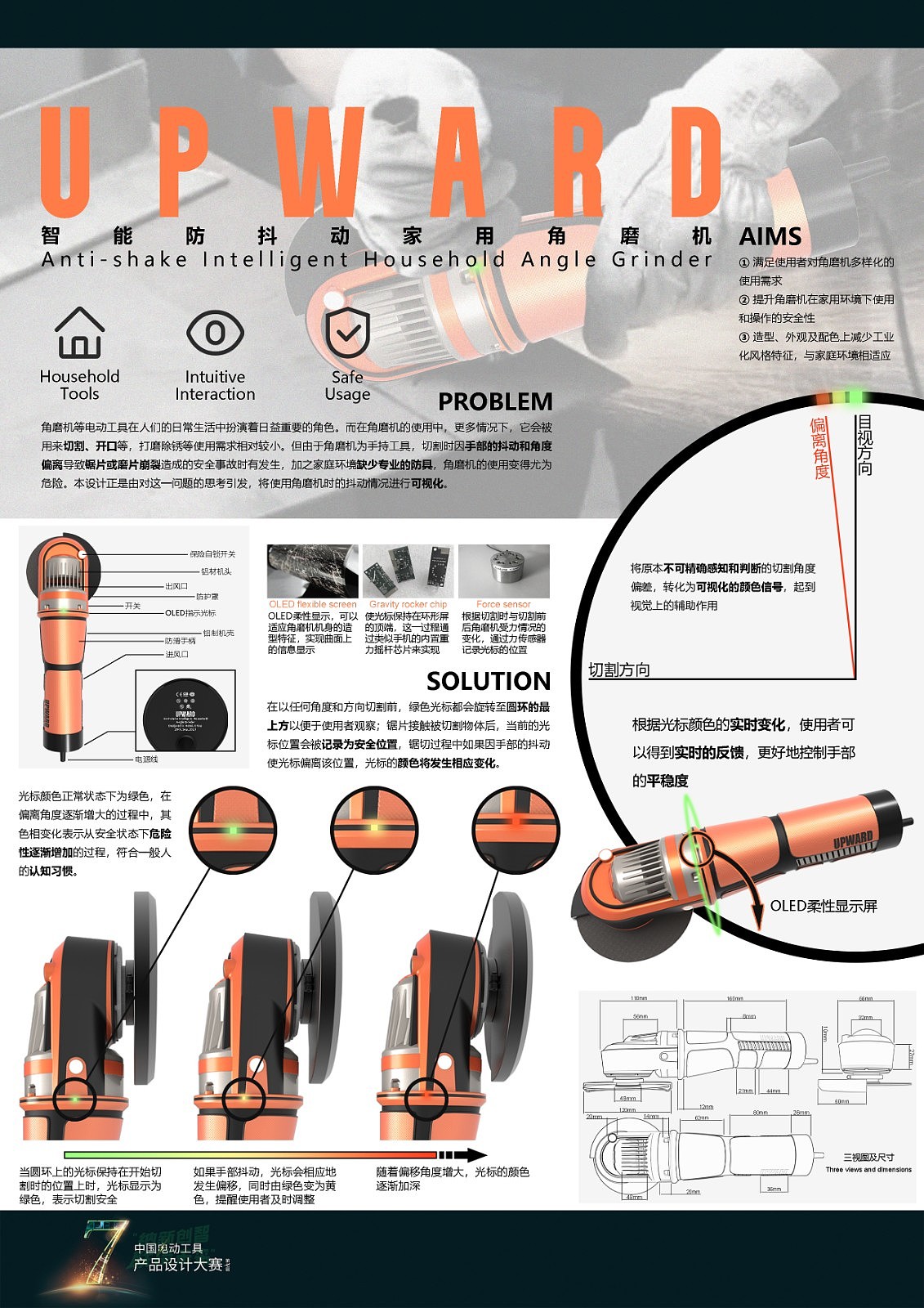 The 7th power tool design competition，