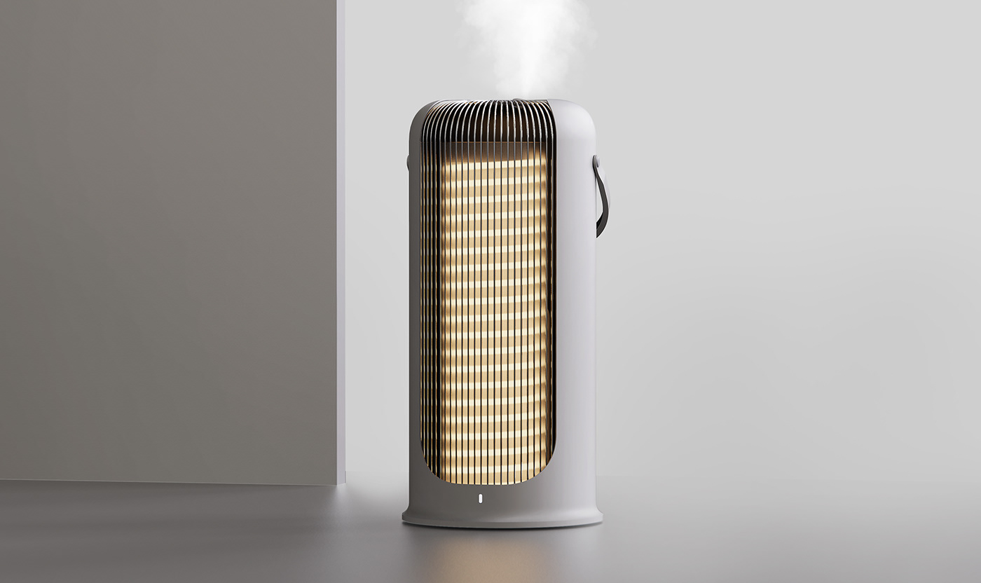 h2，heater，product design，Humidifier，Prototype design，