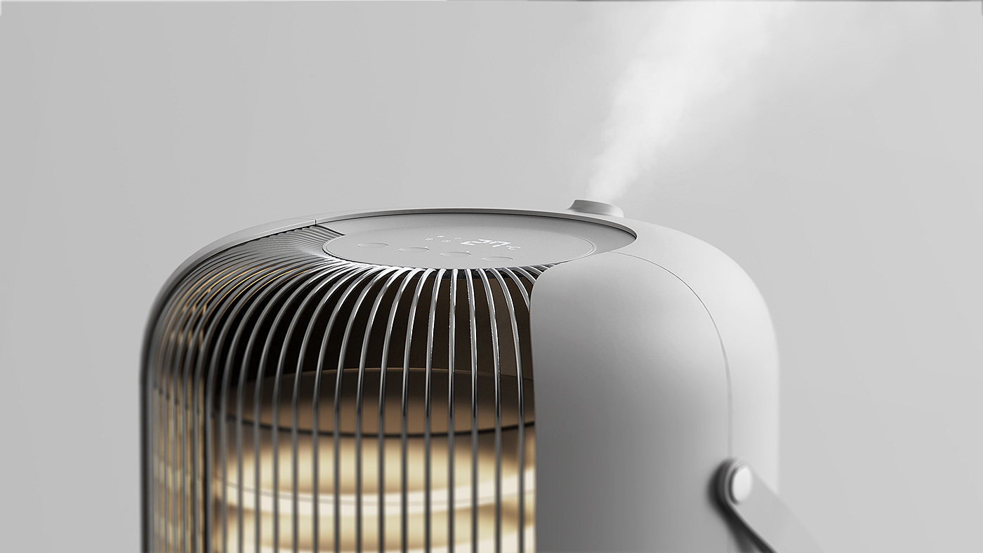 h2，heater，product design，Humidifier，Prototype design，