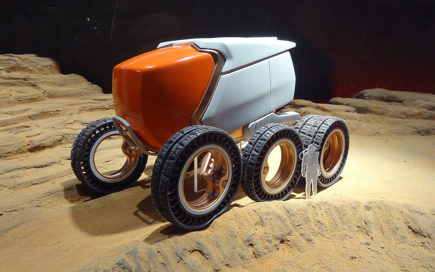 All terrain vehicle，Mars，industrial design，conceptual design，