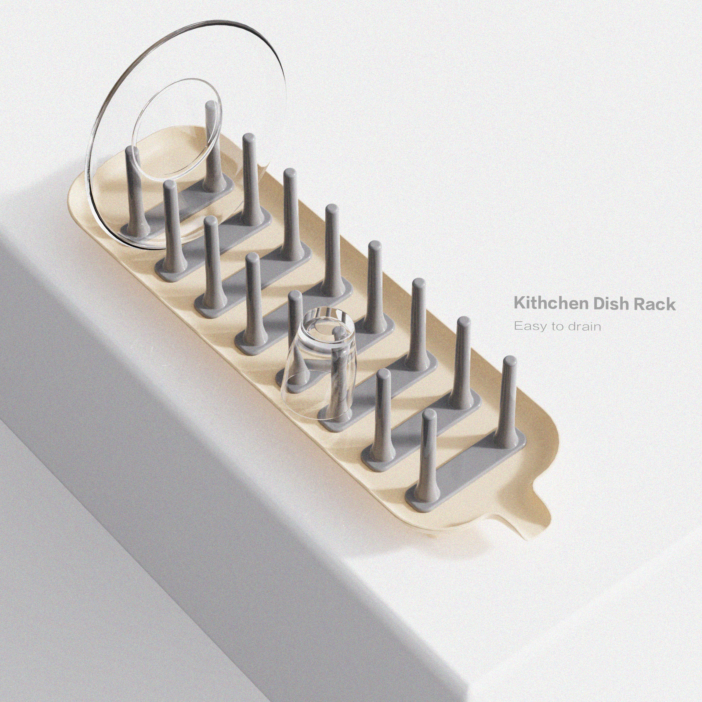 Drainage rack，Dish rack，Kitchenware，