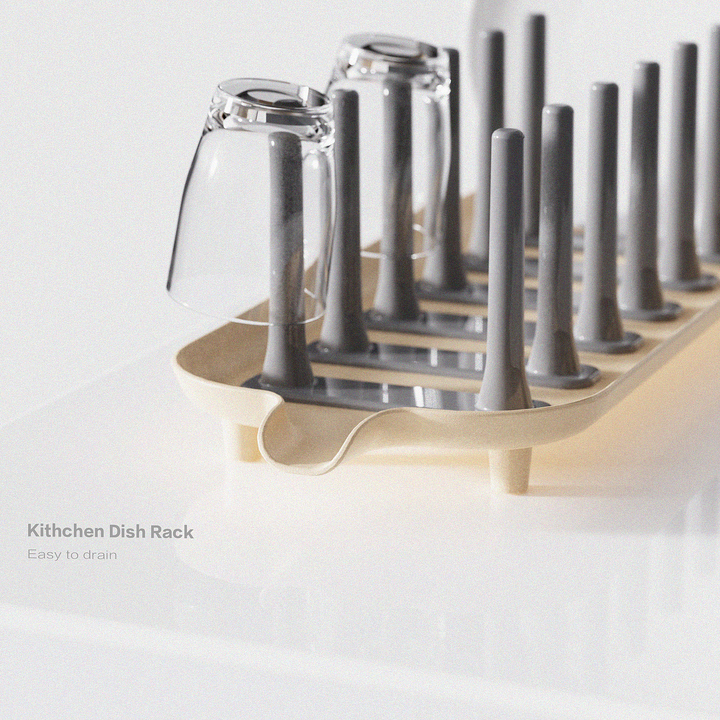 Drainage rack，Dish rack，Kitchenware，