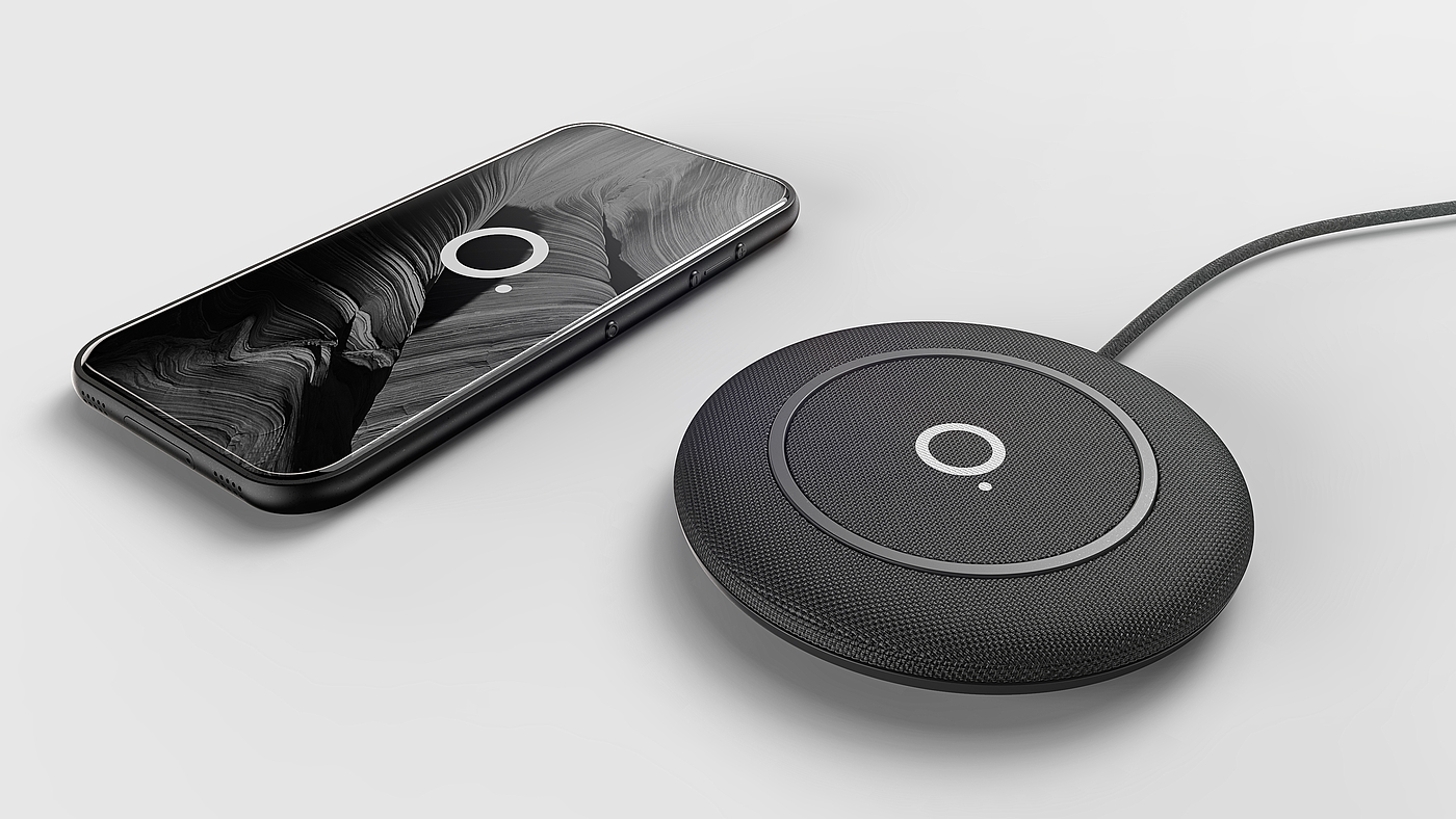 Orbit phone，Intelligent mobile phone，conceptual design，OLED screen，Flexible shell，Wireless charging，