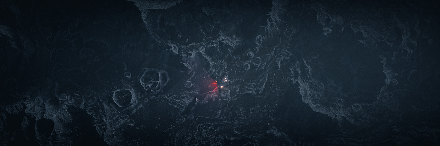 Artistic direction，Conceptual art，3D modeling，Render，science fiction，