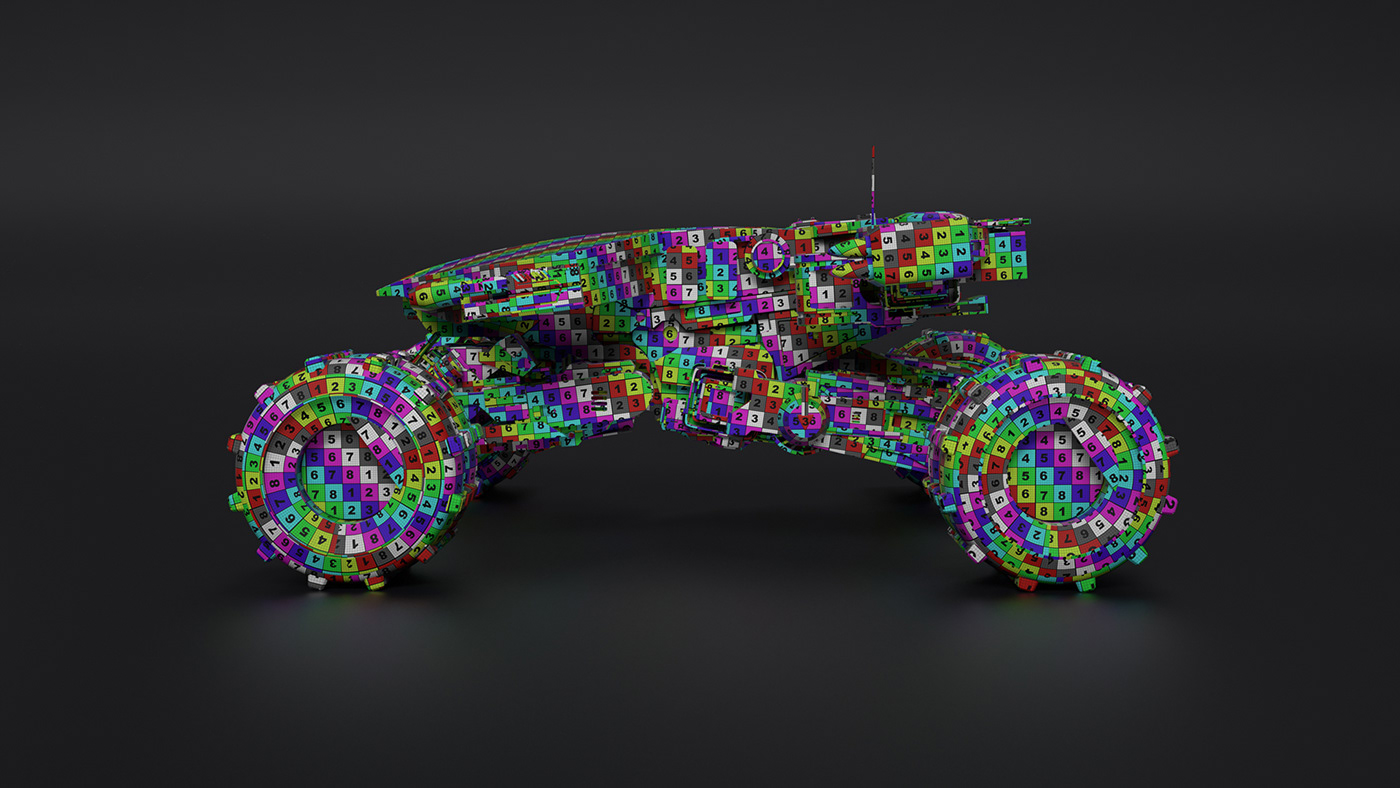 Artistic direction，Conceptual art，3D modeling，Render，science fiction，