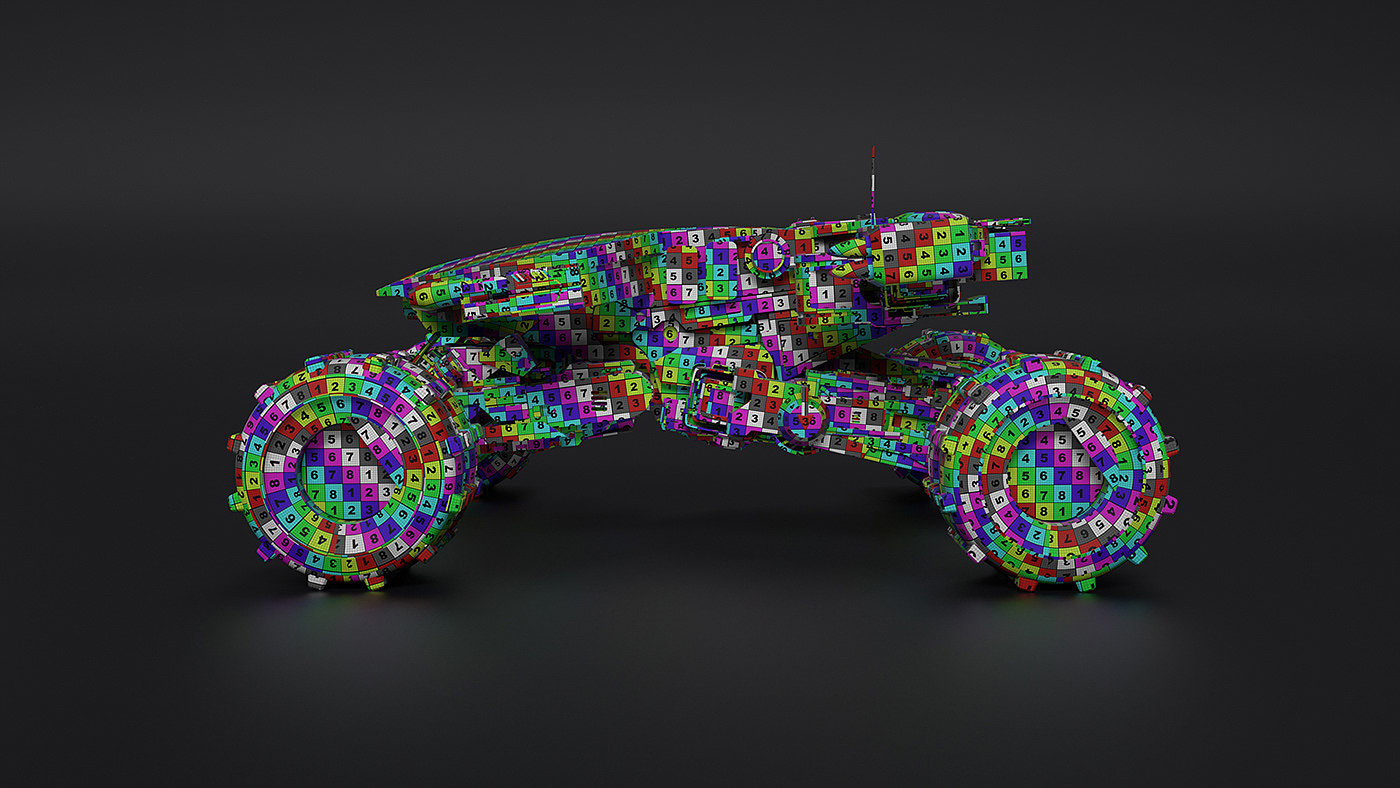 Artistic direction，Conceptual art，3D modeling，Render，science fiction，