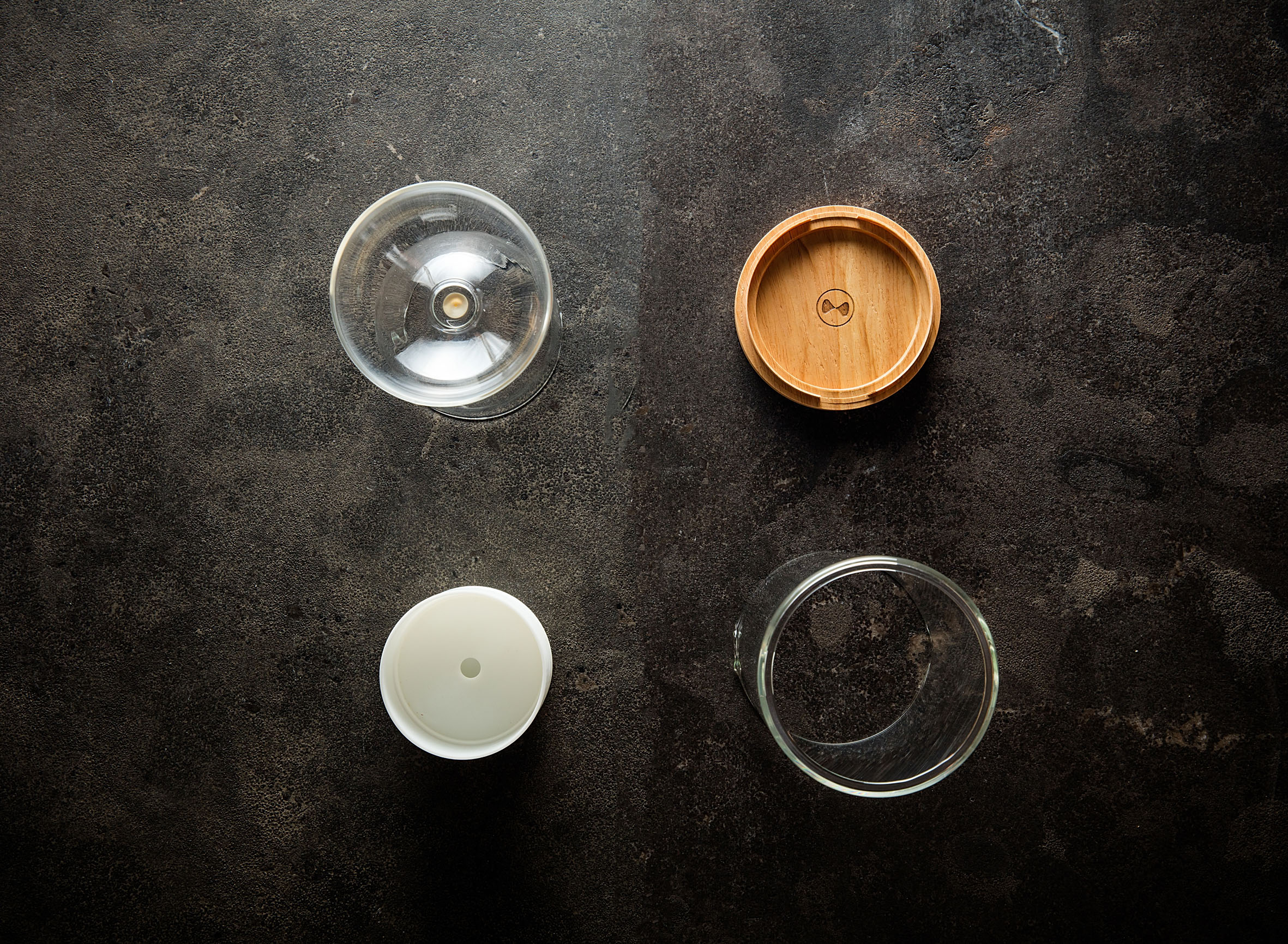 Desktop plants，photosynthesis，container，Potted plants，Botany，green，lives Glass，2013 red dot award，