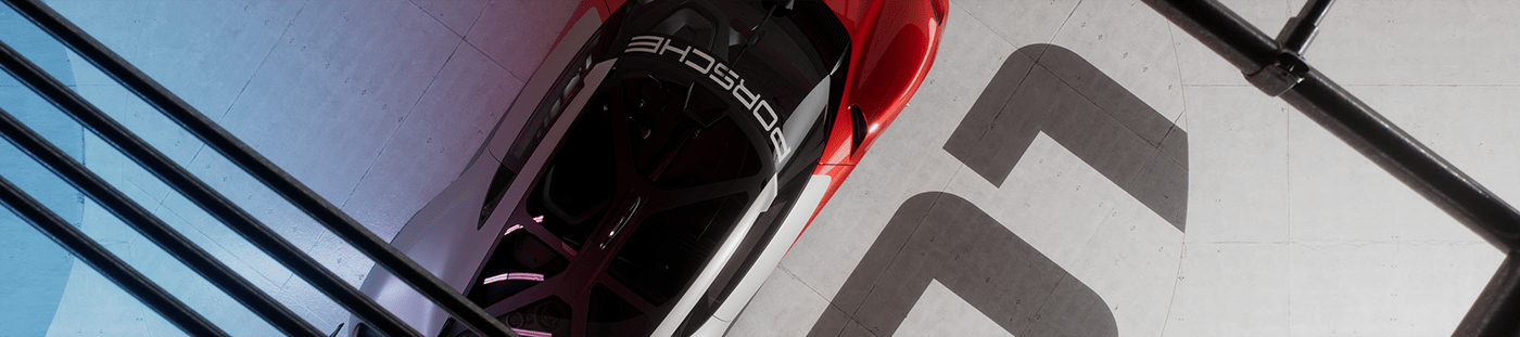 Porsche，automobile，Porsche LA 2021，3ds Max，