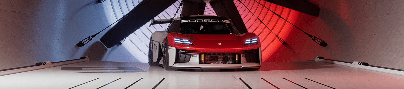Porsche，automobile，Porsche LA 2021，3ds Max，