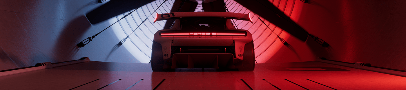 Porsche，automobile，Porsche LA 2021，3ds Max，