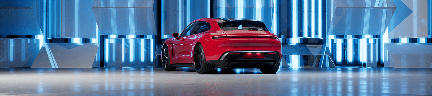 Porsche，automobile，Porsche LA 2021，3ds Max，