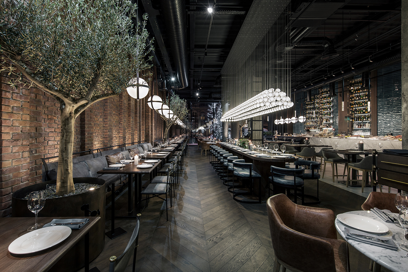 CATCHRestaurant，restaurant，restaurant，britain，Interior design，