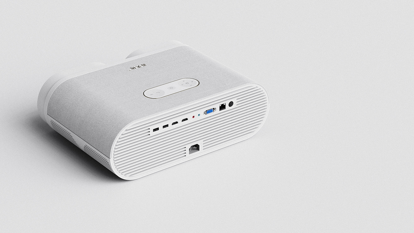 Sky cannon projector，Projector，Home projector，telescope，Indoor projector，product design，industrial design，