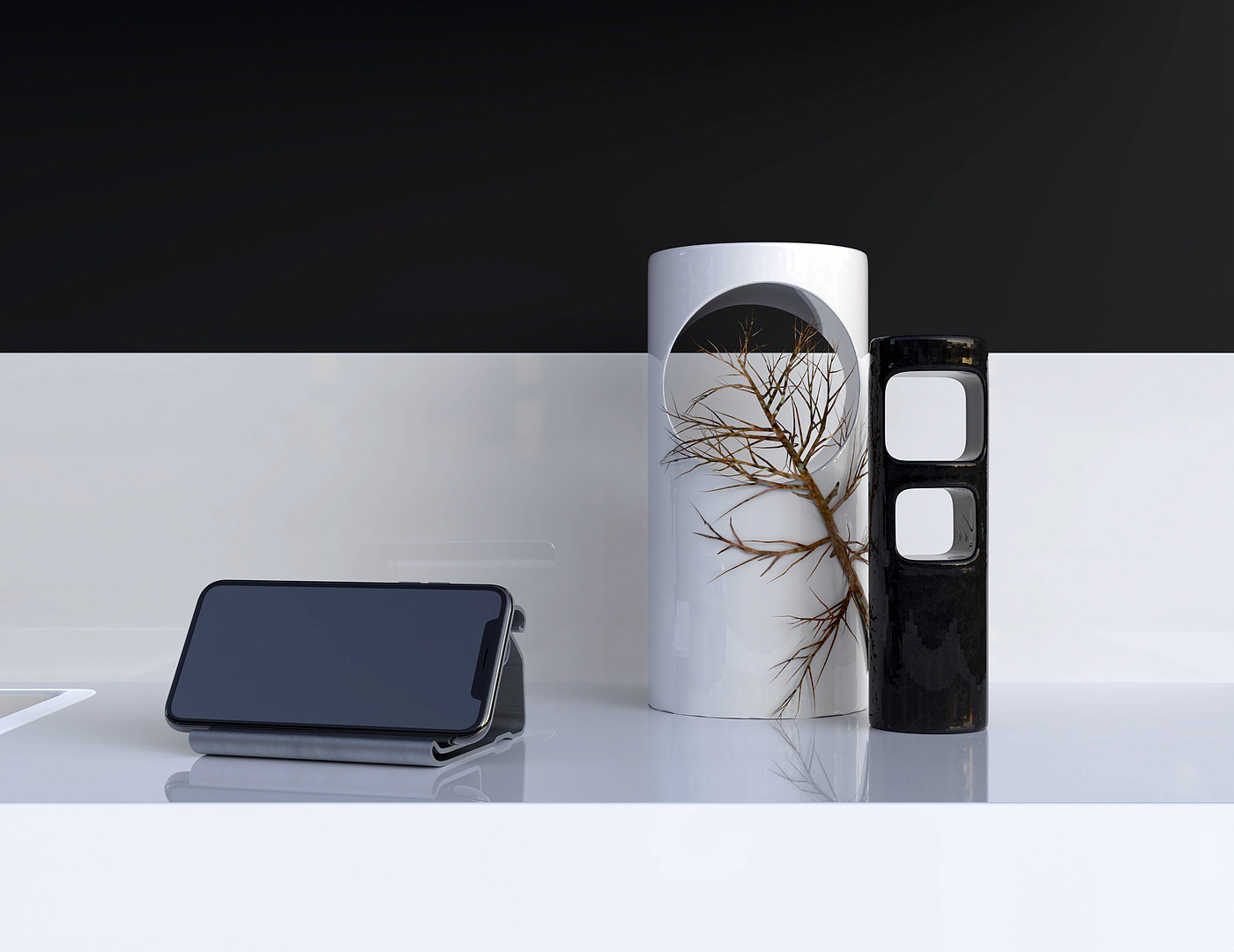 Emotional design，Mobile phone bracket，Simplicity，modern，Original design，Sanitary ware，articles for daily use，