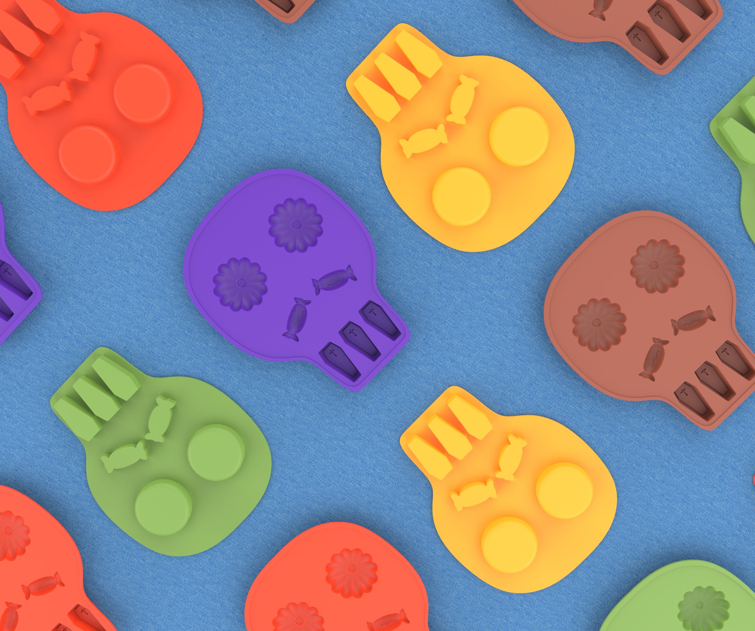 Halloween，Food mold，Emotional design，Original design，Cake mould，