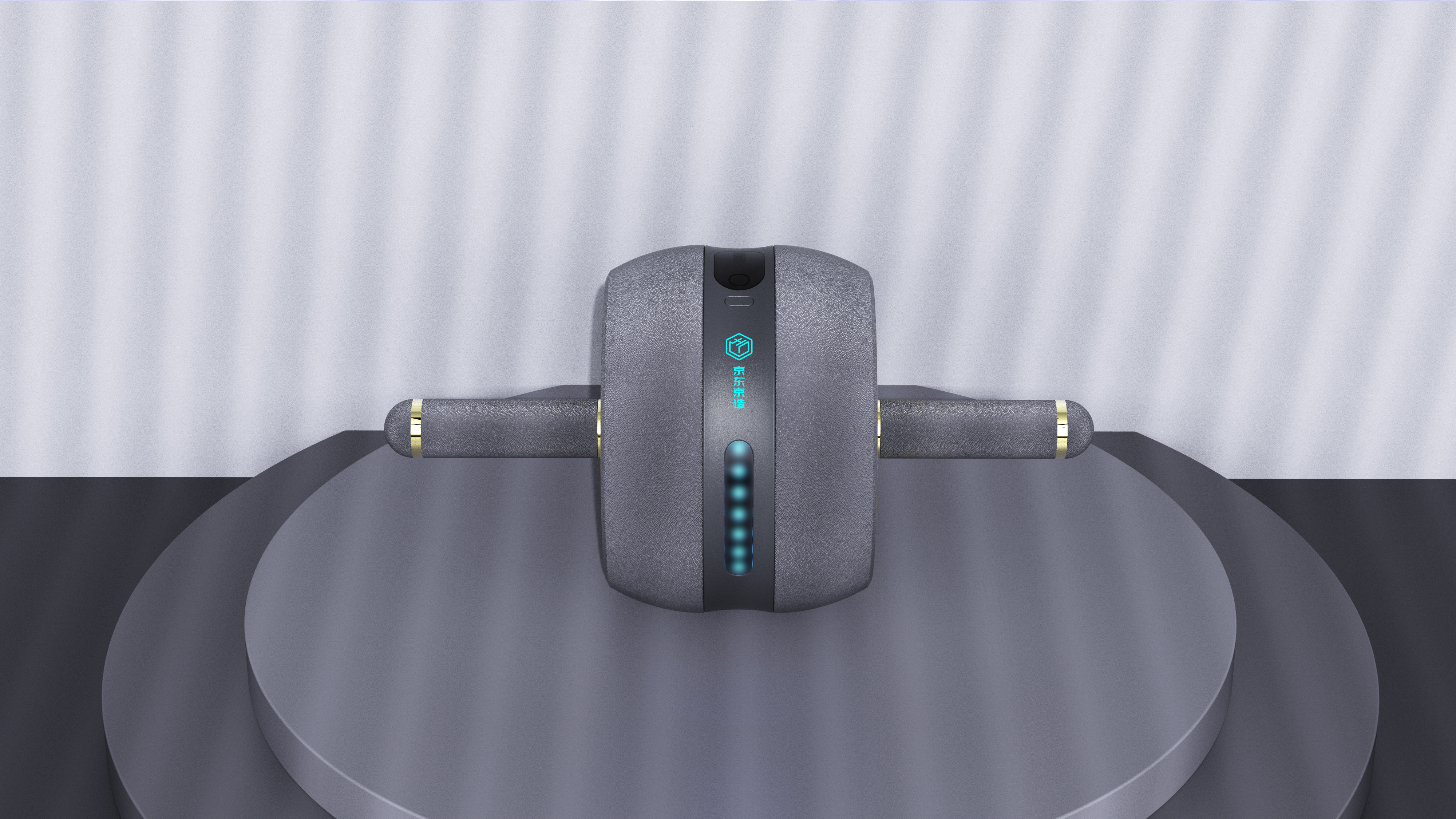 Young, fashionable, healthy, round，