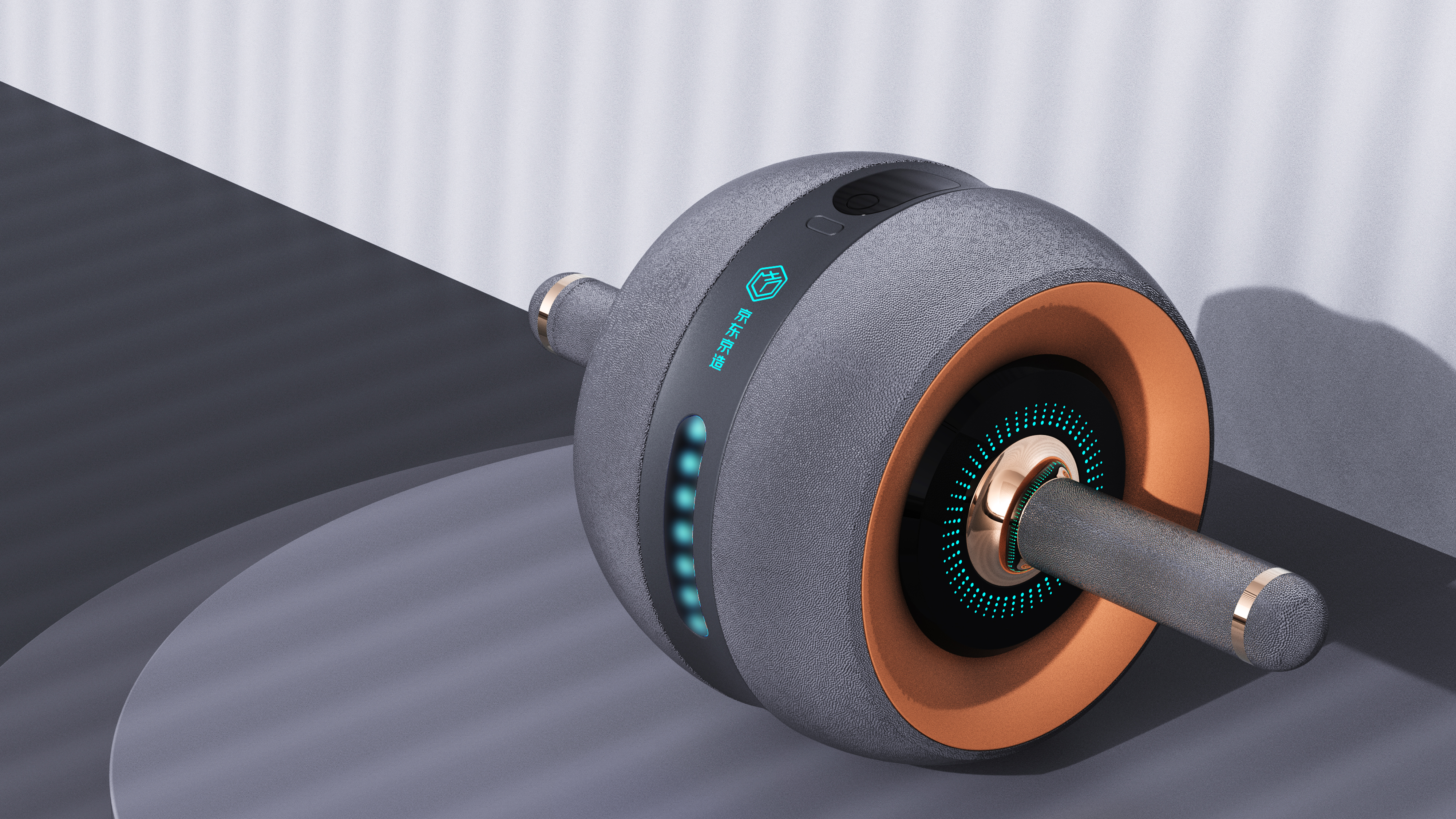 Young, fashionable, healthy, round，