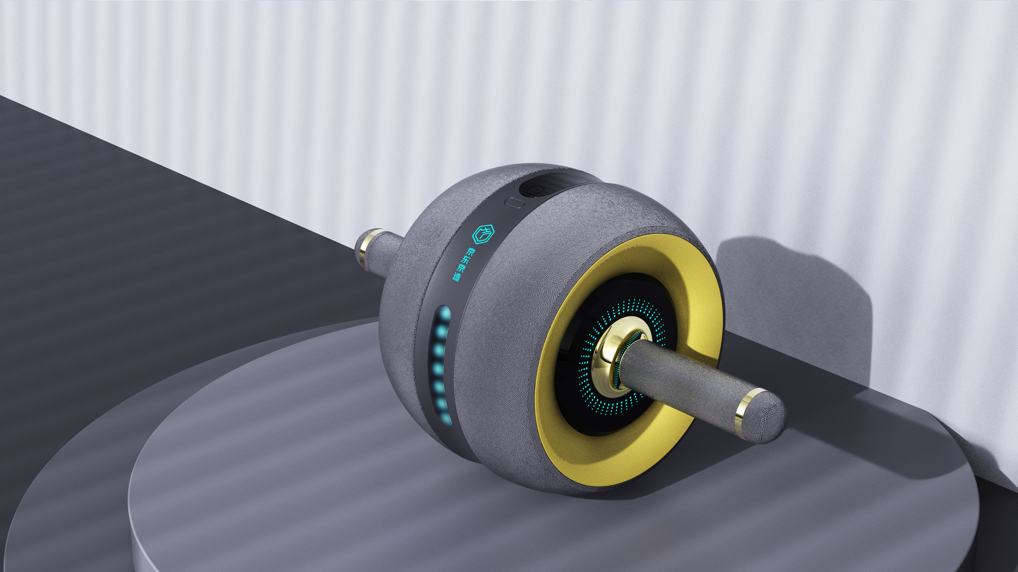 Young, fashionable, healthy, round，