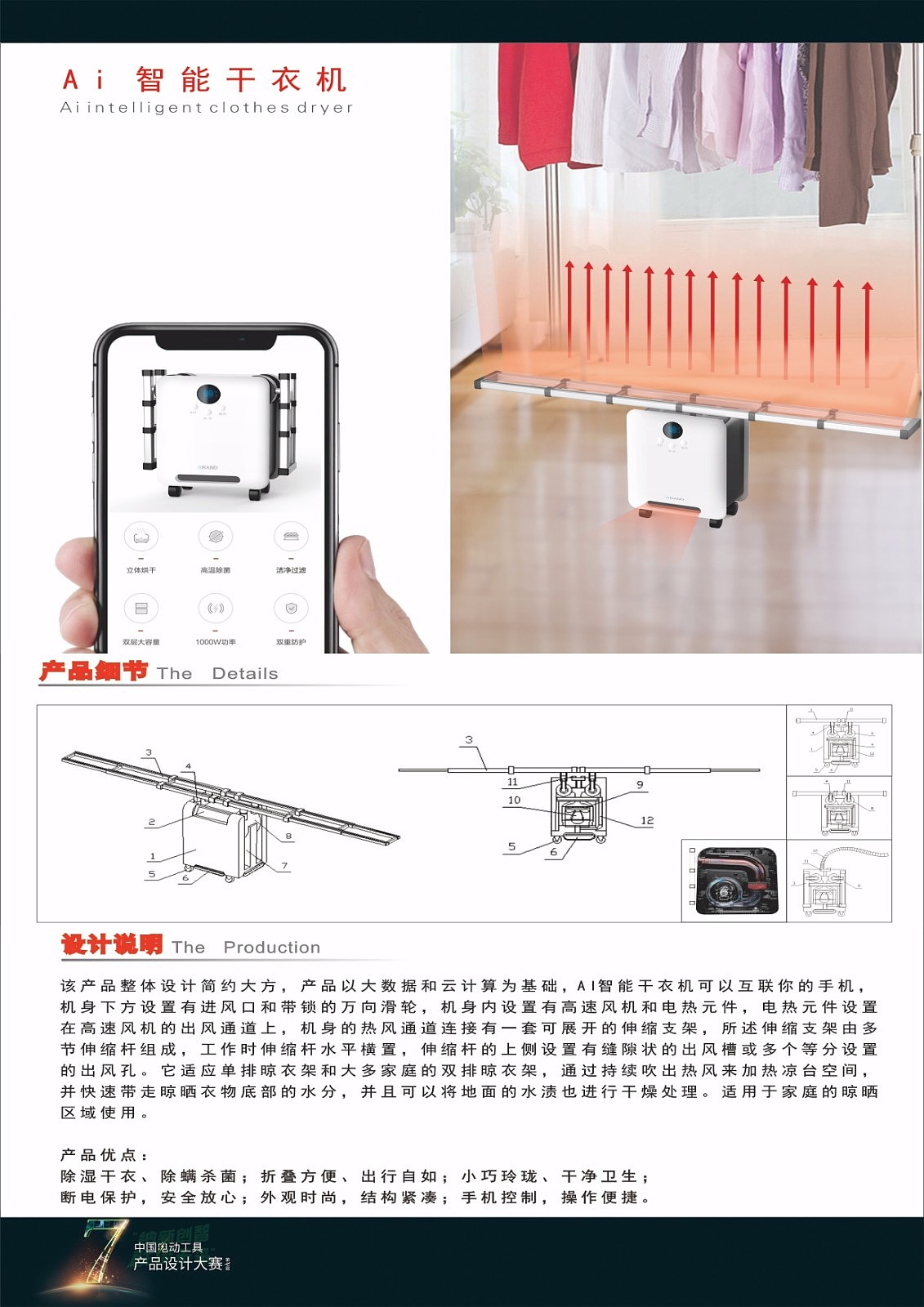 The 7th power tool design competition，