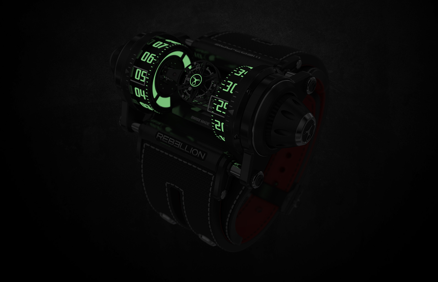 Swiss watch，Rebellion，Weap-One，
