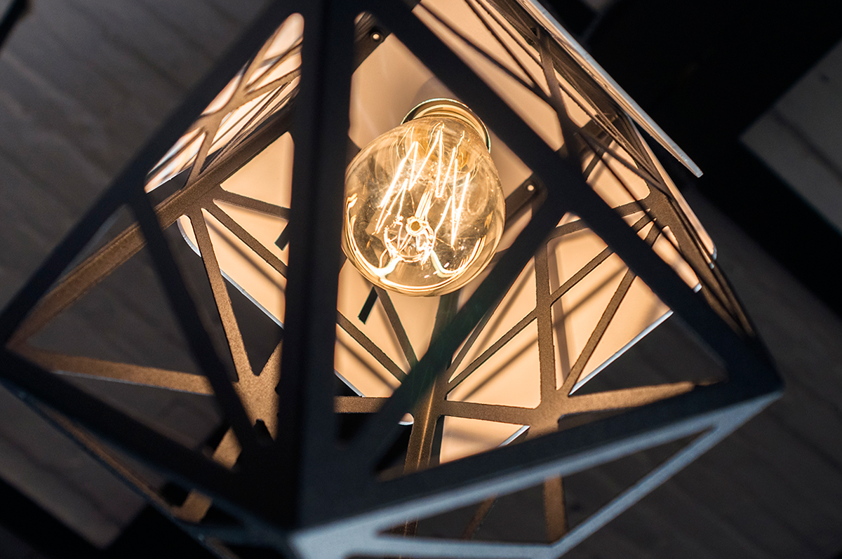 lamps and lanterns，3D printing，sense of modernity，