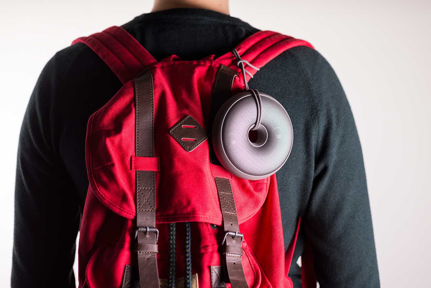 doughnut，loudspeaker box，sound，portable，pinkycolor ，